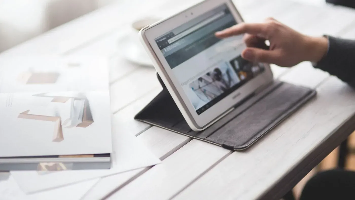 Router placerad i hemmet