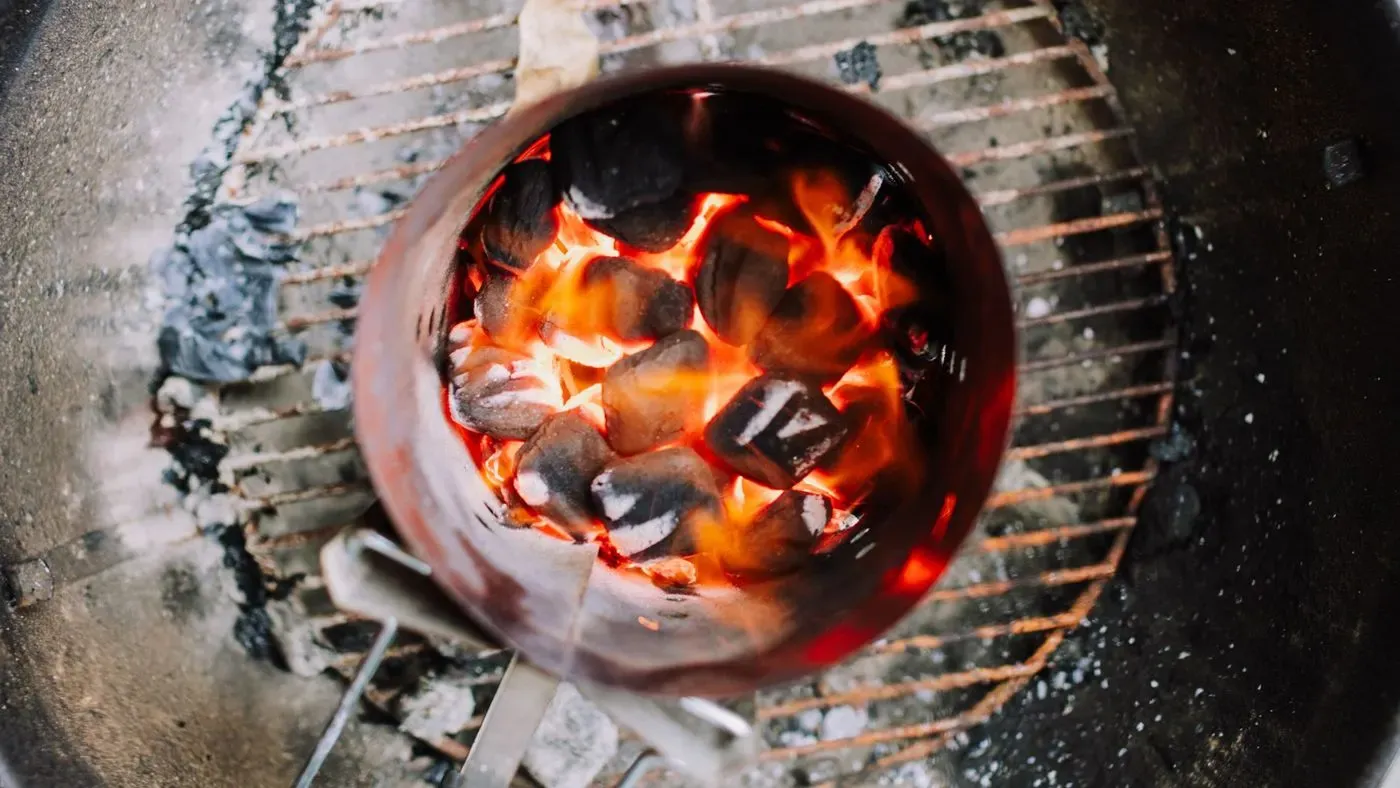 Grillstartare med kol