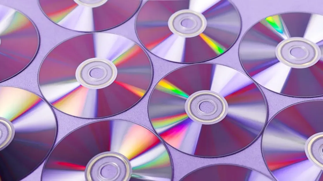 Närbild på dvd-spelarens lucka