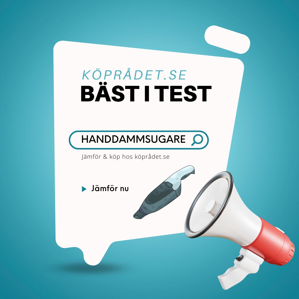 Handdammsugare: Bäst i Test 2025